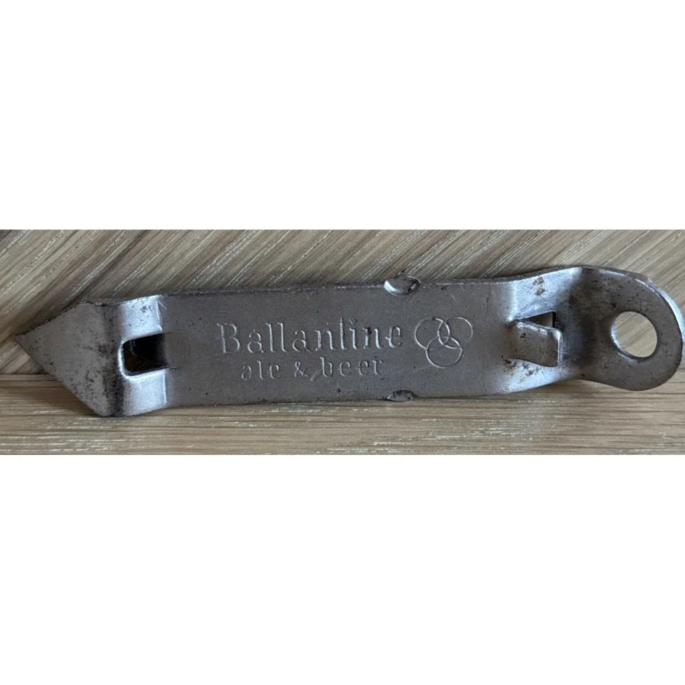 Ballantine Ale & Beer Can Bottle Opener  Metal Vintage Antique Free Shipping